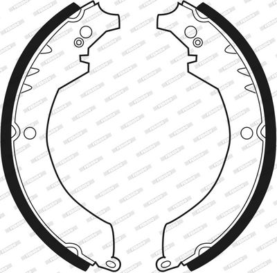 BREMSBACKENSATZ FERODO FSB327 2