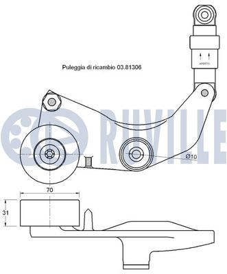 INTINZATOR CUREA CUREA DISTRIBUTIE RUVILLE 542669 1