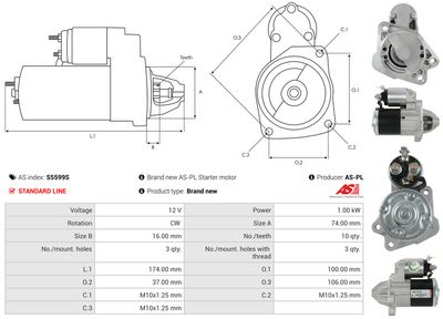 STARTER AS-PL S5599S 4