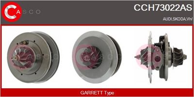 Skupina trupu, turbodmychadlo CASCO CCH73022AS