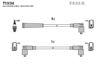 SET CABLAJ APRINDER TESLA T195H