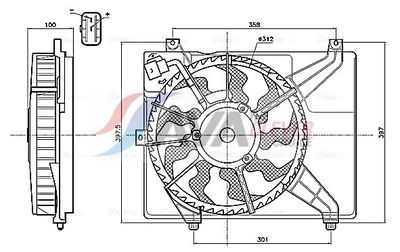 LüFTER MOTORKüHLUNG