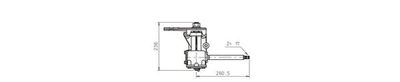 Рулевой механизм GENERAL RICAMBI FI4043 для FIAT 124