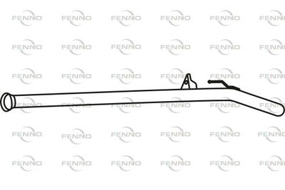 Rura wydechowa FENNO P5138