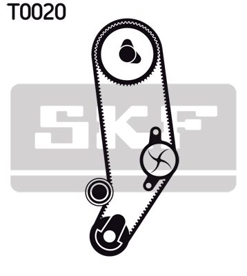 Water Pump & Timing Belt Kit VKMC 01032