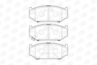 SET PLACUTE FRANA FRANA DISC CHAMPION 573417CH 1