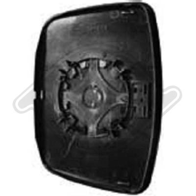 DIEDERICHS 1665226 Наружное зеркало для MERCEDES-BENZ VITO Фургон (W638) 113 2.0 (638.014, 638.094)
