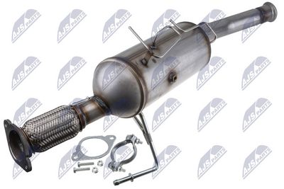 Filtr sadzy / filtr cząstek stałych, układ wydechowy NTY DPF-PL-012