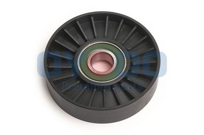 Įtempiklio skriemulys, V formos rumbuotas diržas