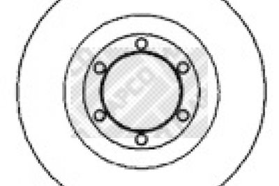 Тормозной диск MAPCO 15674 для GREAT WALL HOVER