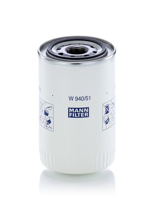 MANN-FILTER Filter, hydrauliek (W 940/51)