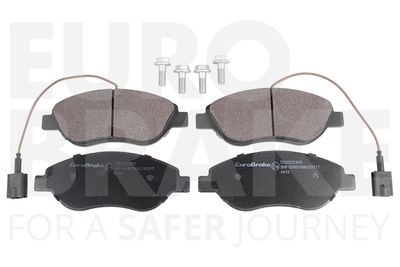 Комплект тормозных колодок, дисковый тормоз EUROBRAKE 5502222369 для FIAT STILO