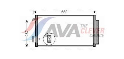 KONDENSATOR KLIMAANLAGE AVA Clever Choice FTA5411D