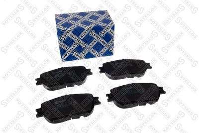комплект спирачно феродо, дискови спирачки STELLOX 895 000B-SX