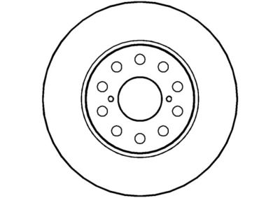 NATIONAL NBD696 Тормозные диски для TOYOTA MR2 II (SW2_) 2.0 16V (SW20_)