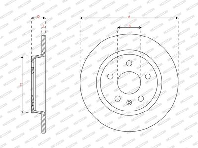 Remschijf set (2 stuks) Achter Links/Rechts past: MG ZS Electric 03.19-