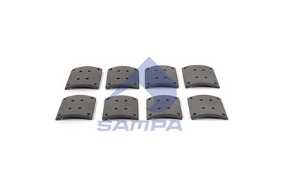 Juego de balatas de freno, freno de tambor