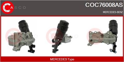 RADIATOR ULEI ULEI MOTOR CASCO COC76008AS