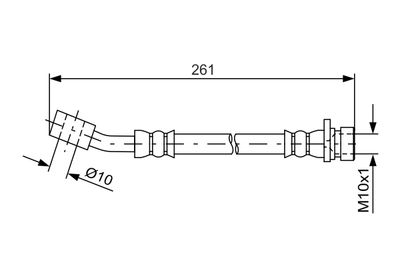 BOSCH Bremsschlauch