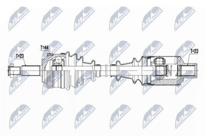 Wał napędowy NTY NPW-RE-111