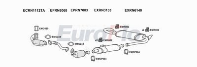 Układ wydechowy EUROFLO RNMAS25D7032A00