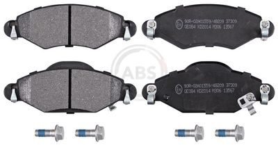 Brake Pad Set, disc brake 37309