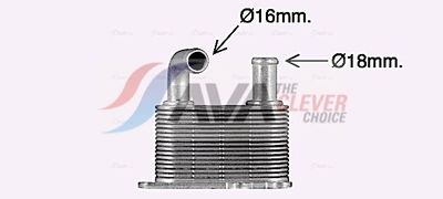 RADIATOR ULEI ULEI MOTOR AVA Clever Choice FD3598 1