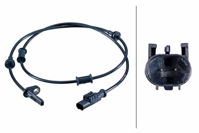 датчик, обороти на колелото HELLA 6PU 358 252-451