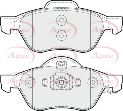 Brake Pad Set APEC PAD1714