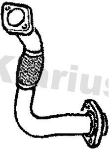 Rura wydechowa KLARIUS 110478