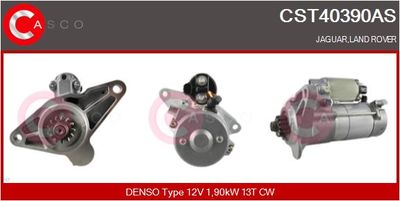 CASCO CST40390AS Стартер  для LAND ROVER RANGE ROVER EVOQUE (L538) 2.0 D