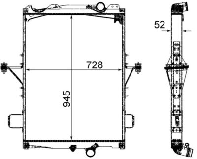 MAHLE Kühler, Motorkühlung