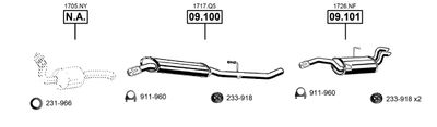Układ wydechowy ASMET PE080370