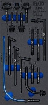 Befülladapter-Satz, Getriebe