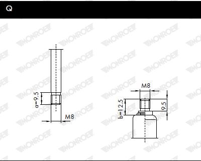 AMORTIZOR PORTBAGAJ MONROE ML5521 7