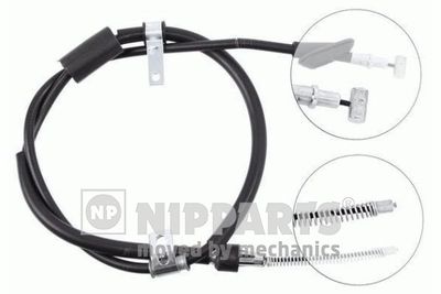 Тросик, cтояночный тормоз NIPPARTS J13336 для SUZUKI SWIFT