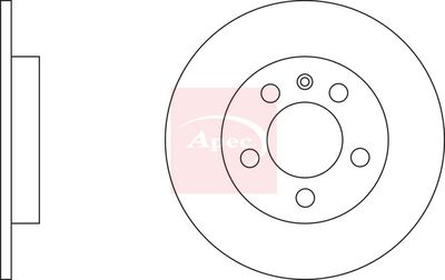 APEC Brake Disc DSK2239