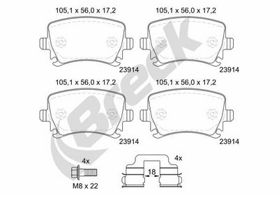 SET PLACUTE FRANA FRANA DISC