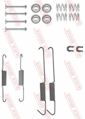 Zestaw dodatków, szczęki hamulcowe QUICK BRAKE 105-0002