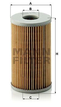 Масляный фильтр MANN-FILTER H 720 x для MERCEDES-BENZ HECKFLOSSE