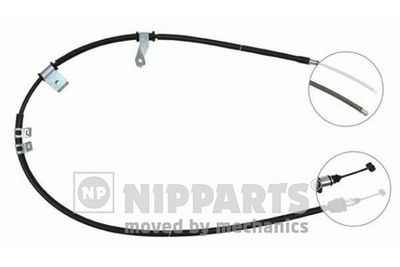 Тросик, cтояночный тормоз NIPPARTS J19168 для HYUNDAI MATRIX