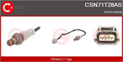 SONDA LAMBDA CASCO CSN71T28AS