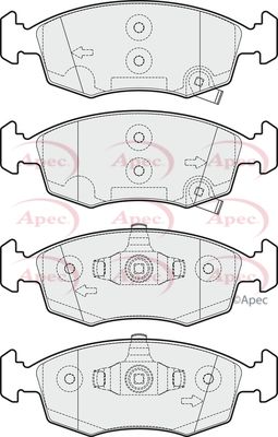 Brake Pad Set APEC PAD1933