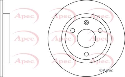 Brake Disc APEC DSK124