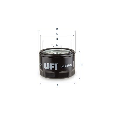 UFI 23.730.00 Масляный фильтр  для FORD  (Форд Пума)