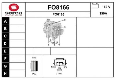 GENERATOR SNRA FO8166