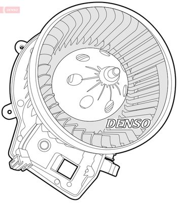 Вентилятор салона DENSO DEA17001 для MERCEDES-BENZ CLK