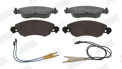 Комплект тормозных колодок, дисковый тормоз JURID 573026JC для CITROËN C5