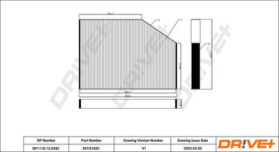 FILTER INNENRAUMLUFT DR!VE+ DP1110120282 0