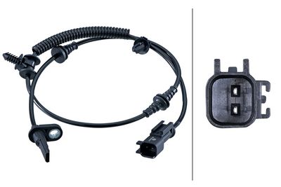 Czujnik, prędkość obrotowa koła HELLA 6PU358251-511